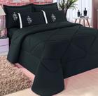 Kit 6 peças Conforto King Size Cobre Leito Matelado + lençol