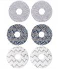 Kit 6 Peças de Mop Robô Aspirador Compatível S10 S20 X10 X20 X20 Max X20 e muito mais