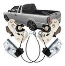 Kit 6 Peças Fechadura Batente Cabo Tampa Caçamba Saveiro G2 G3 G4