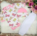 kit 6 peças para bebê RN P M ou G - 2 body bebê, 2 calça, 2 meia suedine estampado manga longa feminino ou masculino kit 6 peças para bebê RN P M ou G - 2 body bebê, 2 calça, 2 meia suedine estampado manga longa feminino ou masculino