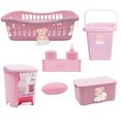 Kit 6 peças Quarto Bebê kit Higiene Cesto Organizador Caixa Rattan Lixeira Balde Infantil Kit 6 peças Quarto Bebê kit Higiene Cesto Organizador Caixa Rattan Lixeira Balde Infantil