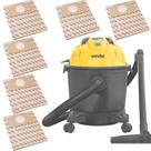 Kit 6 Peças Saco Coletor de Pó Para Aspirador de Pó APV 1218 Vonder