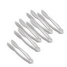 Kit 6 PEGADORES BRANCOS 13 cm Para Acompanhamentos, Sorveteria e Açaiteria Entre Outros SB