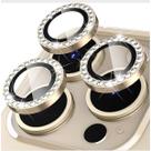 Kit 6 Película Lente Câmera Lisa Ou Brilho Diamante Compatível Com iphone 11 12 13 14 15 16 Pro Max