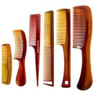 Kit 6 pentes de cabelo cabo fino masculino barbeiro boni 3426b