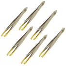 Kit 6 Pinca 2241.303 Ponta Reta Estreita 9cm - Edel Solingen Kit 6 Pinca 2241.303 Ponta Reta Estreita 9cm - Edel Solingen