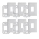 Kit 6 Placas 4 X 2 Módulo Vertical Com Suporte Habitat Fame Kit 6 Placas 4 X 2 Módulo Vertical Com Suporte Habitat Fame