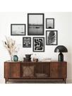 Kit 6 Placas Quadros Decorativos Paisagens Urbanas e Naturais Floral Plantas Botânico 60x70