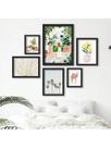 Kit 6 Placas Quadros Decorativos Paisagens Urbanas e Naturais Floral Plantas Botânico 60x70 Kit 6 Placas Quadros Decorativos Paisagens Urbanas e Naturais Floral Plantas Botânico 60x70