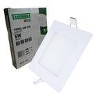 Kit 6 Plafon Led Quadrado Embutir 6w Branco Frio 6500k Kit 6 Plafon Led Quadrado Embutir 6w Branco Frio 6500k