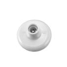 Kit 6 Plafon Redondo com Soquete E-27 Branco - Plaslumi Kit 6 Plafon Redondo com Soquete E-27 Branco - Plaslumi
