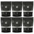 Kit 6 Pó Descolorante Black Carbon Profissional 9 Tons Efeito Rápido Yama Refil 300g