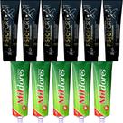 Kit 6 Pomada Massageadora Fisiofort Premium 150g + 5 Creme Para Massagem Mil Dores 100g
