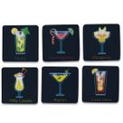 Kit 6 Porta Copos - Drinks