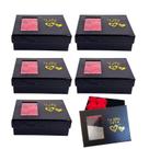 Kit 6 Porta Joias Te Amo Dia dos Namorados Rosas Artificiais Cor:Preto Kit 6 Porta Joias Te Amo Dia dos Namorados Rosas Artificiais Cor:Preto