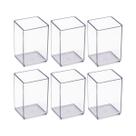 Kit 6 Porta lápis e objetos tradicional acrílico cristal Acrinil