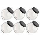 Kit 6 Pote Baleiro Grande 2,5l Tampa de Rosca Premium
