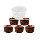 Kit 6 Potes Alimentos 1,2 Litro Transparente Marmita Bpa Free