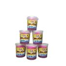 Kit 6 Potes Areia Magica Cor Roxo 200g Acrilex Art Kids