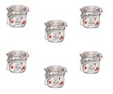 Kit 6 Potes de Vidro Hermético FIDO Terrina 200 ml Ø 83 mm Multiuso