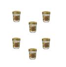 Kit 6 Potes de Vidro Quattro Stagioni 320 ml Para Conservas e Afins COM Tampa Original