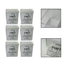 Kit 6 Potes Herméticos Organizadores Alimentos Sabão 615ml