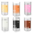 Kit 6 Potes Mantimentos Premium 1,8 litros Organizadores Kit 6 Potes Mantimentos Premium 1,8 litros Organizadores