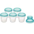 Kit 6 Potinhos BUBA para Armazenar Leite Materno