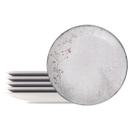 Kit 6 Pratos Fundos Porcelana 21cm Tramontina Floralis Sopas Caldos Risoto Mesa Posta