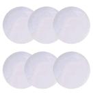 Kit 6 Pratos para Pão Porcelana Tramontina Sophia 16cm Branco Cupê Mesa Jantar