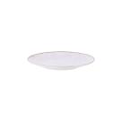 Kit 6 Pratos Sobremesa Tramontina Marrom Porcelana HS 21cm
