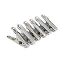 Kit 6 Prendedores Pregadores De Embalagem De Inox
