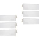 Kit 6 Protetor Protege Quina Cantos Cantoneira Branco 7x7 2m