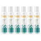 Kit 6 Protetor Solar Aerossol FPS50 150Ml - My Health