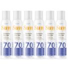 Kit 6 Protetor Solar Aerossol FPS70 150Ml - My Health