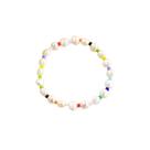 Kit 6 Pulseiras Elásticas Pérola plástico Acessório Fantasia Carnaval Kit 6 Pulseiras Elásticas Pérola plástico Acessório Fantasia Carnaval