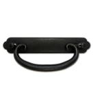 Kit 6 Puxador Rustico Preto Puxador Para Moveis Alça Puxador de Gaveta