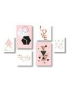 Kit 6 Quadros Decorativos Home Love To Infinity Sala Quarto Kit 6 Quadros Decorativos Home Love To Infinity Sala Quarto