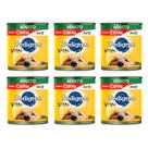 Kit 6 Ração Cachorro Pedigree Patê Carne Lata 280g cada