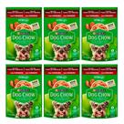Kit 6 Ração para Cães Dog Chow Purina Extra Life Adultos Sabor Cordeiro Sachê 100g Kit 6 Ração para Cães Dog Chow Purina Extra Life Adultos Sabor Cordeiro Sachê 100g