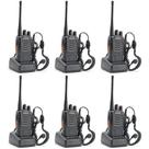 Kit 6 Rádios Comunicador Walk Talk Baofeng - Bf - 777s