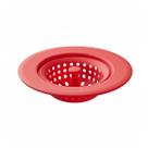 Kit 6 Ralo Ralinho Para Pia Silicone Aparar Resto De Comida