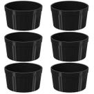 Kit 6 Ramekin 150ml Potinhos de Molho Ramequim para Servir Petiscos Coza