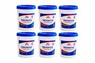 Kit 6 Rebotermic Impermeabilizante 800g Blinda Reboco