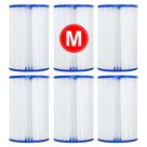 Kit 6 Refil Cartucho Tipo M Filtrante Bomba Piscina VG Plus