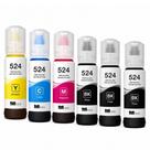 Kit 6 Refil compatível T524 p/ L6190 L6580 L6490