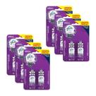 Kit 6 Refil Odorizador Glade Toque de Frescor Lavanda 12ml Kit 6 Refil Odorizador Glade Toque de Frescor Lavanda 12ml