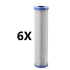 Kit 6 Refil Plissado Big 20 X 4,5 Poliester Lavavel Anúncio com variação
