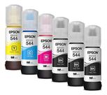 Kit 6 Refil Tinta compatível 544 - 3 Black + CMY Kit 6 Refil Tinta compatível 544 - 3 Black + CMY