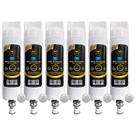 Kit 6 Refil Vela Filtro Consul Cpc31 Cpc31ab Cpc31af Compatível Branco